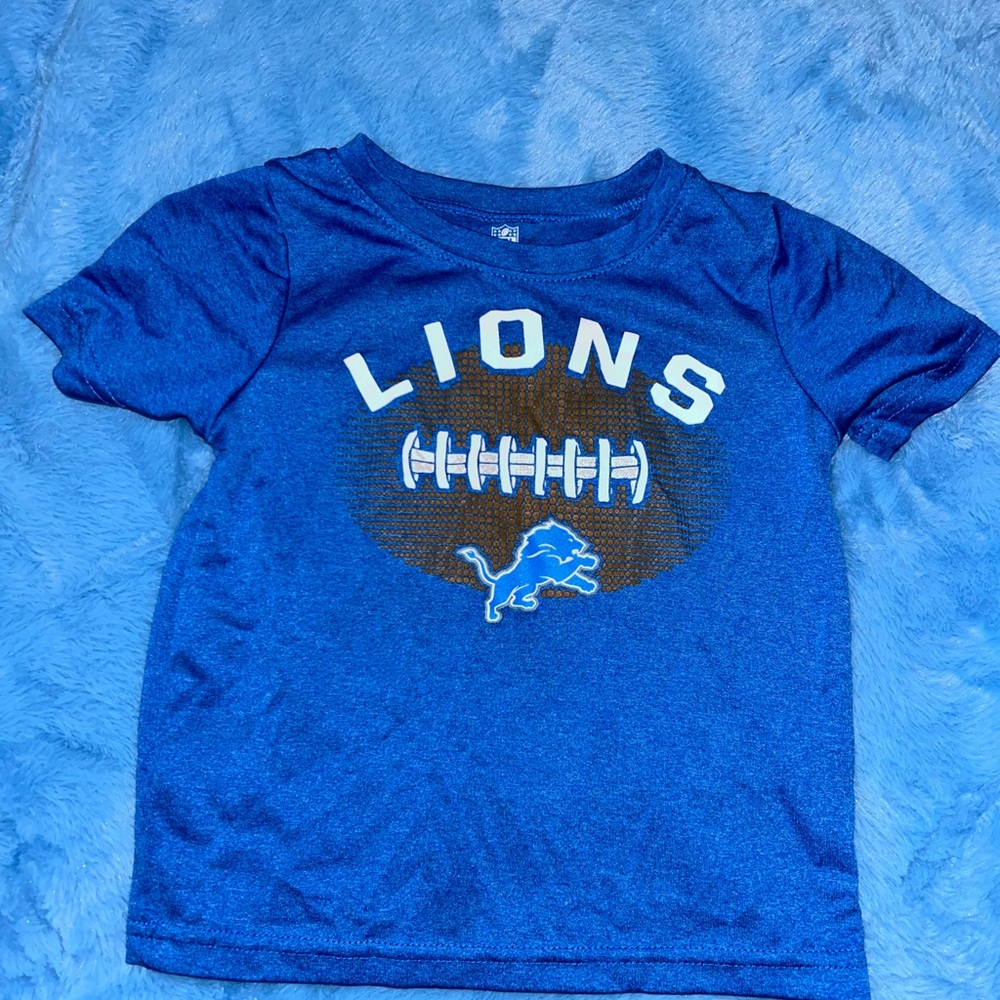 NFL Detroit Lions Blue Short Sleeve Tee